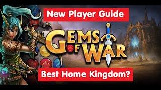 Gems of War New Player Guide 13: What is the best Home Kingdom? Beginner tips