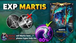 EXP LANE MARTIS DAMAGE IS 100% BROKEN ( Must try build ) MlBB