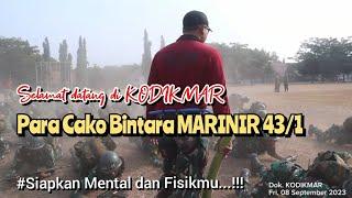 Pesan Wadan Kodikmar pada Siswa DIKMABA 43/1 Kejuruan MARINIR TNI AL, selesai Upacara Buka Dik.