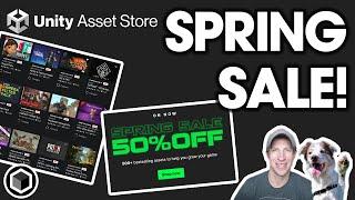 Unity Assets 50% - 80% Off in the Unity Asset Store SPRING SALE!