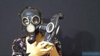 Spanish Masked Vlog: Russian GP-7 Gas Mask "mira mi nueva mascara" check out my new mask!