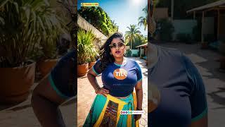 AI Art of Plus-Size Indian Girl in Stylish Outfit | AI Model Lookbook #desilook #desistyle