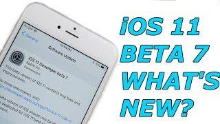 iOS 11 Beta 7 Released! - What's New?