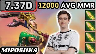 7.37d - Miposhka ENCHANTRESS Hard Support Gameplay - Dota 2 Full Match Gameplay