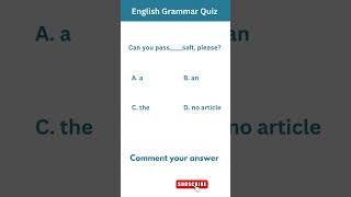 Grammar Quiz #grammar #english #englishgrammar #shorts #shortvideo #shortsfeed #vocabulary#engquiz