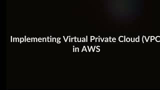 Amazon/AWS Virtual Private Cloud (VPC) | VPC Tutorial PART I