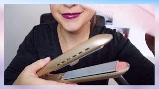 ASMR Trying Out Fast & Aggressive | Best Friend Does Your Hair & MakeUp When It's Raining