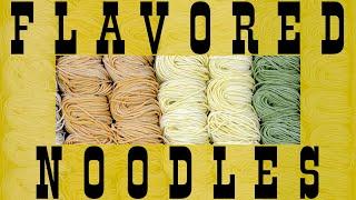 Free workshop: Features, business application and production techniques for craft Flavored Noodles