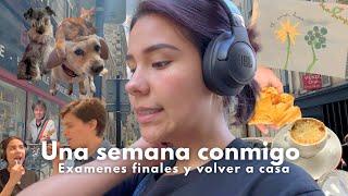 Vlog | Semana de exámenes finales en La Sorbonne, volver a casa y despedidas 