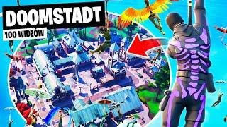 100 WIDZÓW na DOOMSTADT w Fortnite