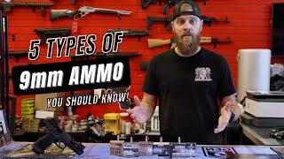 5 Types Of 9mm Ammo You NEED To Know | Ammo Education 2022