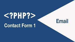 Contact Form To Send Email In PHP