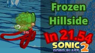 Frozen Hillside In 21.54 as Soap the Hedge (PB) SRB2