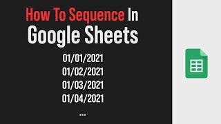Google sheets autocomplete dates, or numbers series