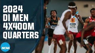 Men's 4x400 relays - 2024 NCAA Outdoor Track and Field East and West Quarterfinals