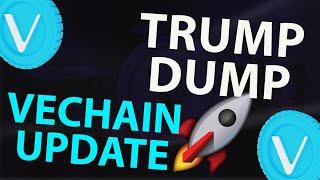 #VECHAIN TRUMP DUMP | VECHAIN PRICE UPDATE | $VET PRICE PREDICTION | VET ANALYSIS