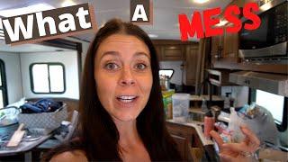 Moving into Our New RV, Attempting Organization & Prepping for Battle Born Batteries