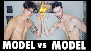 MALE MODEL CHALLENGE! Who is the better MODEL?!