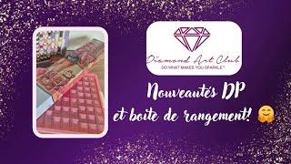 Diamond art club : nouveautés toile + boite à diamants!  @MrsButterD  #diamondartclub #storage