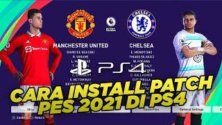 CARA INSTALL PATCH PES 2021 OPTION FILE DI PS4