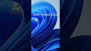 Right click menu fix for windows 11 #tipoftheday #windows11 #IT