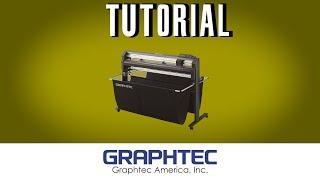 Graphtec FC8600 Tutorial - Cutter Operation