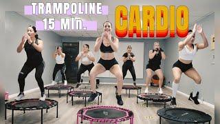 15 Min Trampoline Rebounder With Timer | Cardio Intenso Quema Grasa 