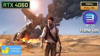 Uncharted 3 RPCS3 Frame Gen | RTX 4060 | Lenovo LOQ 15