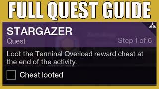 Stargazer Quest Guide Destiny 2 Lightfall - How To Unlock Stargazer Quest