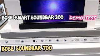 Bose Smart SoundBar 300 and SoundBar 700 | Demo Sound Test