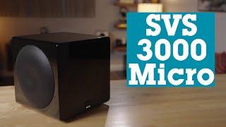 SVS 3000 Micro ultra-compact powered sub | Crutchfield