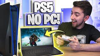 TRANSFORME seu NOTEBOOK ou PC em uma TV para JOGAR! Como fazer PASSO A PASSO