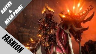 Warframe | Fashion Frame | Mesa Prime & Kaithe : Inferno Trigger