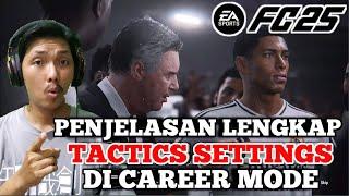 Penjelasan TACTICS di career mode FC 25. Tutorial FC 25 | Ryu Go Gaming