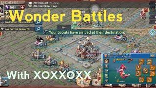 Wonder Battles With M XOXXOXX - Lords Mobile