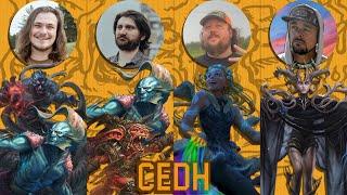 cEDH Gameplay feat Lemora’s Cards!  Tevesh/Thrasios vs Rog/Thras vs Esika vs Talion