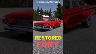 My Summer Car Shorts Review - Restored Fury Remake Mod #shorts #ytshorts #mysummercar #fyp