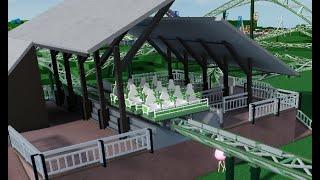 Beyond vertical-drop roller coaster in Theme Park Tycoon 2 (TPT2)! (ROBLOX)