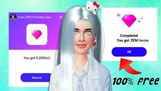 How To Get Free ZEMs Items Fast in ZEPETO 2024 NEW WORLD Update !  ZEPETO TUTORIAL 2024