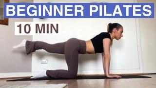 PILATES WORKOUT FOR BEGINNERS | 10 Min | No Equipment