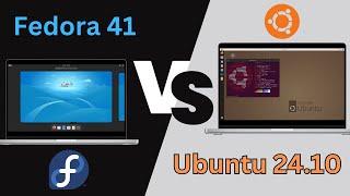 Fedora 41 vs Ubuntu 24.10 | RAM Consumption