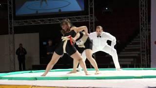 WU - 65kg - Semi-Final - Skiba Monika (POL) vs Nazarenko Olesya (RUS)