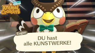 ALLE Kunstwerke in 24 STUNDEN BEKOMMEN! (Ohne Zeitreisen)  in Animal Crossing New Horizons ️