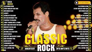 The Beatles, Pink Floyd, ACDC, The Police, Aerosmith,QueenClassic Rock Songs Full Album 70s 80s 90s