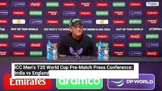 England Vs India - ICC Men's T20 World Cup Pre-Match Press Conference: India vs England