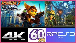 Ratchet and Clank: Tools of Destruction Gameplay RPCS3 4K 60 FPS PS3 With Settings and 120hz guide!