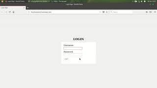 Create Login Template Using Native HTML and CSS