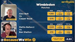 Wimbledon 1st Round Predictions - Best Bets for Men's Matches: Casper Ruud, Ben Shelton, Holger Rune