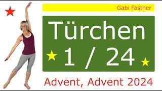 Tür 1/24  15 min. auf in den Advent | mobilisiert und ausbalanciert | ohne Geräte, im Stehen