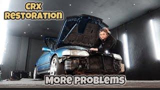 MORE PROBLEMS?!! CRX RESTORATION PROJECT IS NOT RUNNING SMOOTHLY | HONDA | vtec